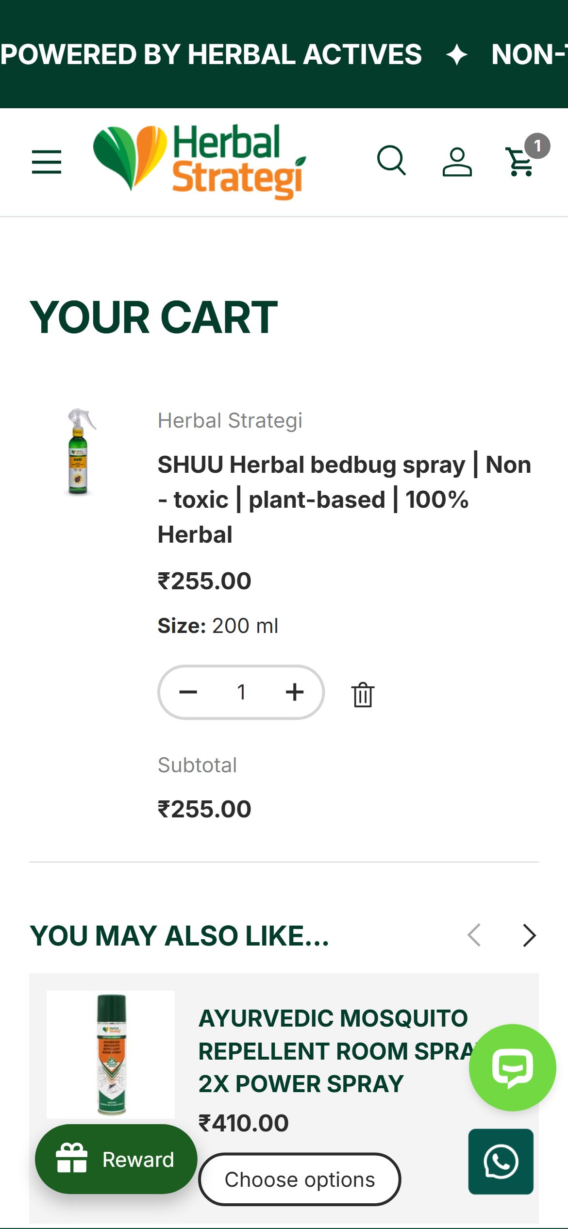 Herbal Strategi — Mobile