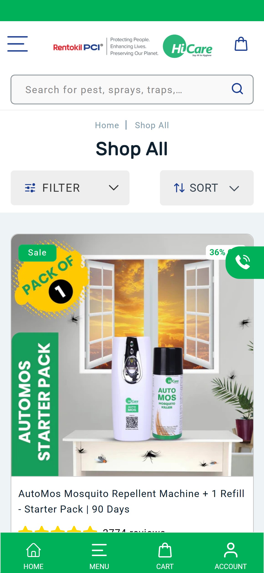 PCI HiCare â€” Mobile