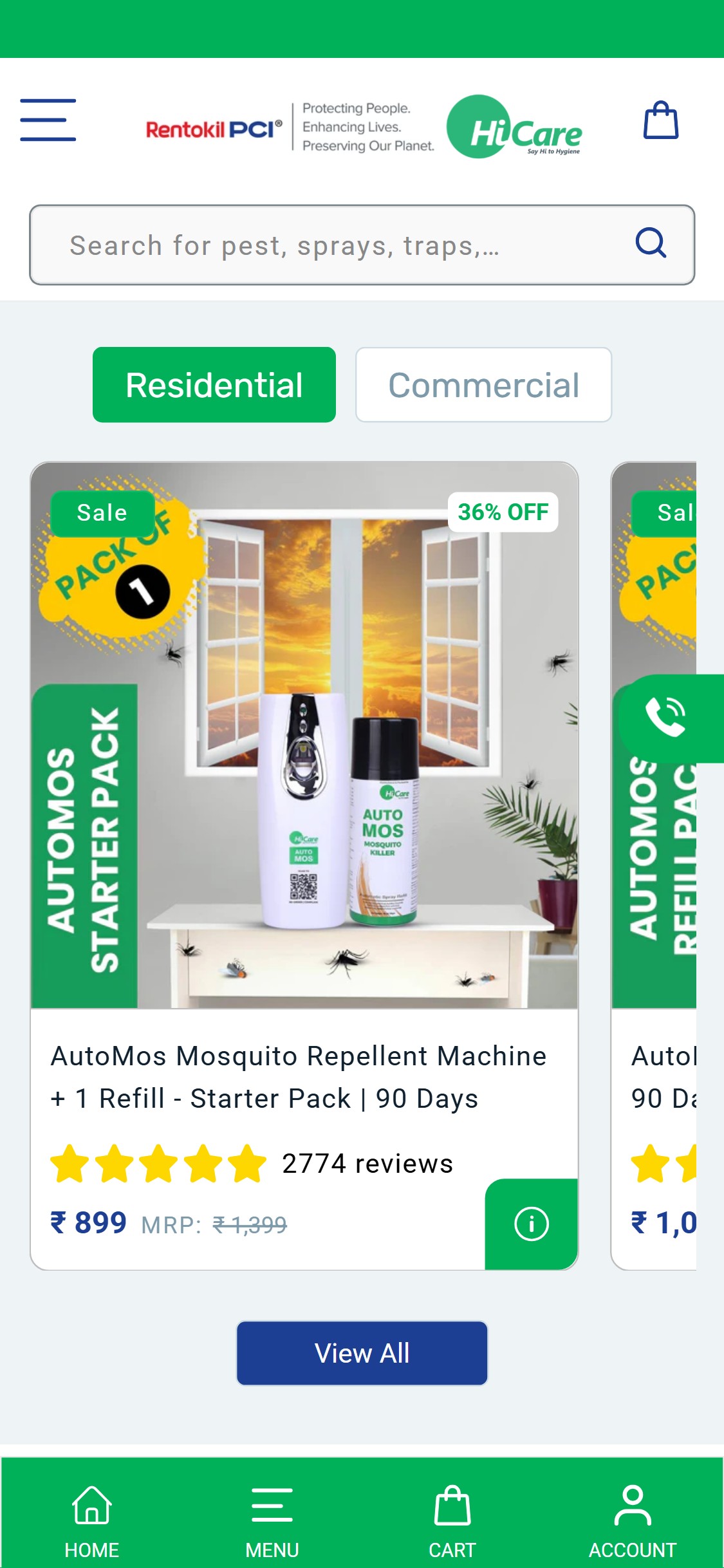 PCI HiCare â€” Mobile
