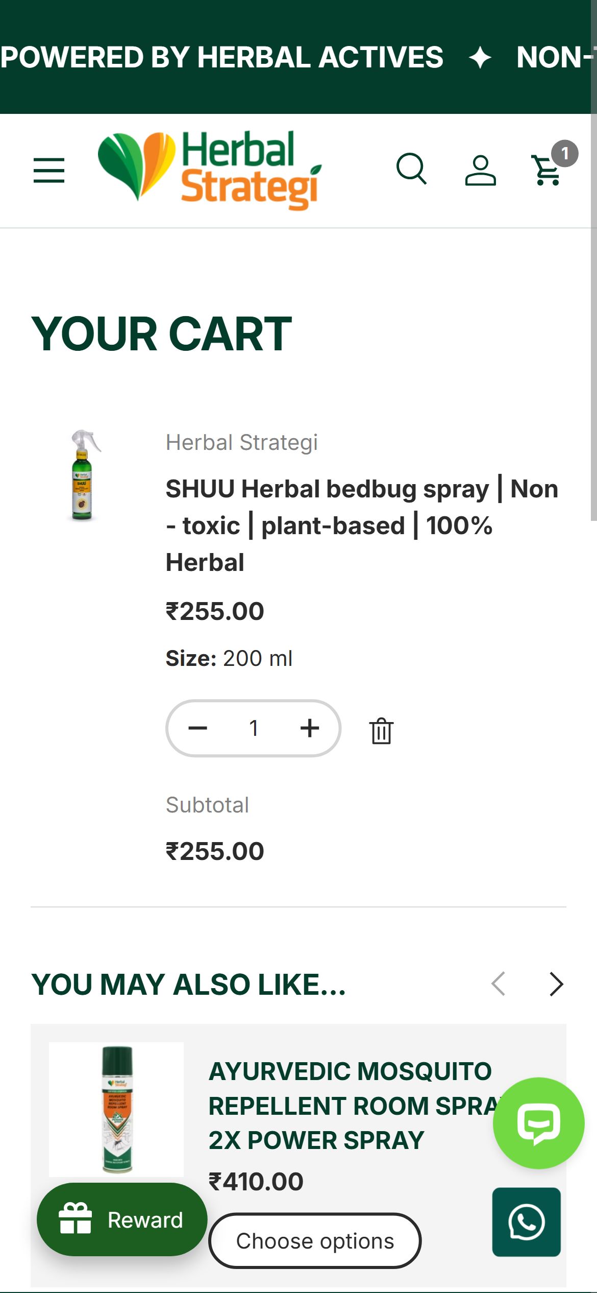 Herbal Strategi — Mobile